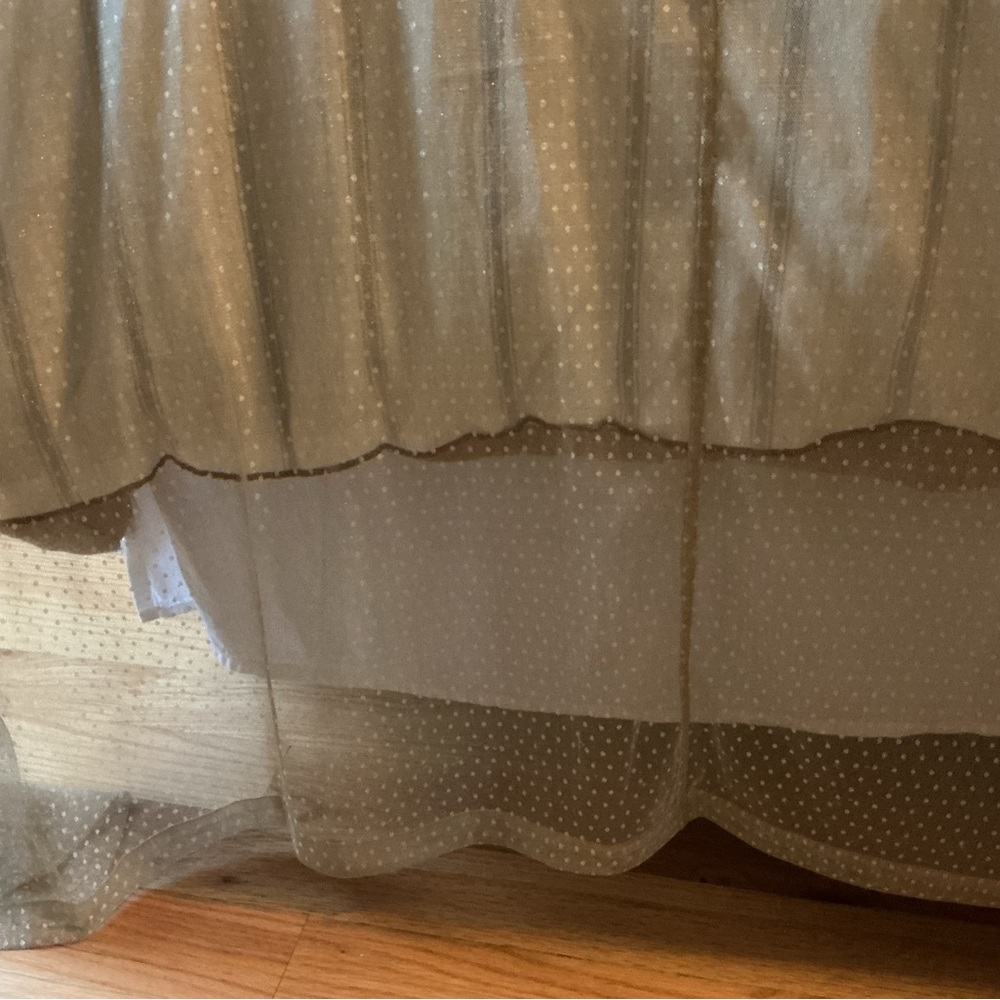 California King Sheer Shimmery Bed Cover - Picture 14 of 16